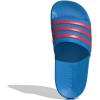 imageadidas Kids Adilette Shower SlideLucid Ray BlueSemi Lucid RedOff White