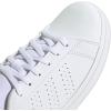 imageadidas Kids Advantage Base 20 ShoesWhiteBliss PinkCore Black
