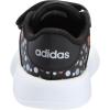 imageadidas Kids Grand Court 20 ShoesBlackBlackSilver Metallic