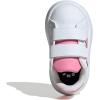 imageadidas Kids Grand Court 20 ShoesWhiteBliss PinkBlack