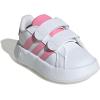 imageadidas Kids Grand Court 20 ShoesWhiteBliss PinkBlack