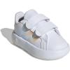 imageadidas Kids Grand Court 20 ShoesWhiteIridescentGrey