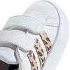 imageadidas Kids Grand Court 20 ShoesWhiteMagic BeigeMatte Gold