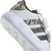 imageadidas Kids Grand Court 20 ShoesWhiteOlive StrataPutty Grey