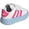 imageadidas Kids Grand Court 20 ShoesWhitePulse MagentaBlue