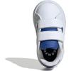 imageadidas Kids Grand Court 20 ShoesWhiteTeam Royal BlueBlack
