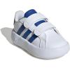 imageadidas Kids Grand Court 20 ShoesWhiteTeam Royal BlueBlack