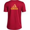 imageadidas Kids Real Salt Lake MLS Short Sleeve TShirtTeam Victory Red Real Salt Lake