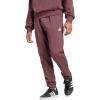 imageadidas Mens Essentials Feel Cozy Fleece PantsAurora RubyWhite