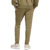 imageadidas Mens Essentials Feel Cozy Fleece PantsOlive StrataBlack