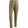 imageadidas Mens Essentials Feel Cozy Fleece PantsOlive StrataBlack