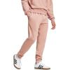 imageadidas Mens Essentials Feel Cozy Fleece PantsWarm ClayWhite