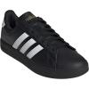 imageadidas Mens Grand Court 20 ShoeBlackWhiteGold Metallic