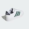 imageadidas Mens Grand Court 20 ShoeWhiteCollegiate GreenShadow Navy