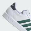 imageadidas Mens Grand Court 20 ShoeWhiteCollegiate GreenShadow Navy