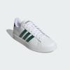 imageadidas Mens Grand Court 20 ShoeWhiteCollegiate GreenShadow Navy