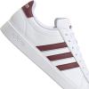 imageadidas Mens Grand Court 20 ShoeWhiteShadow RedGrey
