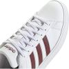 imageadidas Mens Grand Court 20 ShoeWhiteShadow RedGrey
