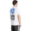 imageadidas Mens Host Nation TShirtWhiteUsa
