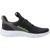 imageadidas Mens Lite Racer Adapt 70 Running ShoesBlackGreyLucid Lemon