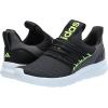 imageadidas Mens Lite Racer Adapt 70 Running ShoesBlackGreyLucid Lemon