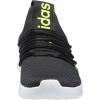 imageadidas Mens Lite Racer Adapt 70 Running ShoesBlackGreyLucid Lemon