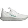 imageadidas Mens Lite Racer Adapt 70 Running ShoesCrystal WhitePure TealGrey