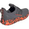 imageadidas Mens Lite Racer Adapt 70 Running ShoesGreySemi Impact OrangeGrey