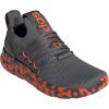 imageadidas Mens Lite Racer Adapt 70 Running ShoesGreySemi Impact OrangeGrey