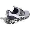 imageadidas Mens Lite Racer Adapt 70 Running ShoesWhiteBlackBlack