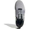 imageadidas Mens Lite Racer Adapt 70 Running ShoesWhiteBlackWhite