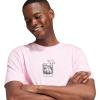 imageadidas Mens Lounge Drink Graphic TShirtTrue Pink