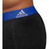 imageadidas Mens Microfiber Boxer Briefs Underwear Multipack Athletic StretchFitBlackCollegiate Royal BlueScarlet Redperformance