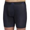 imageadidas Mens Microfiber Boxer Briefs Underwear Multipack Athletic StretchFitGhost Legend Inktech IndigoCollegiate GreenGrey
