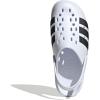 imageadidas Unisex Adult Adilette Clog 20 ClogsWhiteBlackWhite