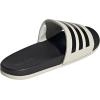 imageadidas Unisex Adult Adilette Comfort Slide SandalAluminaBlackBlack