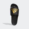imageadidas Unisex Adult Adilette Comfort Slide SandalBlackGold MetallicBlack