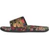 imageadidas Unisex Adult Adilette Comfort Slide SandalBlackGold MetallicMulti Color