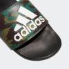 imageadidas Unisex Adult Adilette Comfort Slide SandalBlackGreenWhite