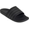 imageadidas Unisex Adult Adilette Comfort Slide SandalBlackSilver MetallicBlack