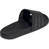 imageadidas Unisex Adult Adilette Comfort Slide SandalBlackSilver MetallicBlack