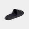imageadidas Unisex Adult Adilette Comfort Slide SandalBlackSilver PebbleBlack