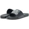 imageadidas Unisex Adult Adilette Comfort Slide SandalBlackSilver PebbleBlack