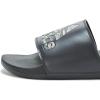 imageadidas Unisex Adult Adilette Comfort Slide SandalBlackSilver PebbleBlack