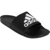 imageadidas Unisex Adult Adilette Comfort Slide SandalBlackWhiteBlack