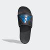 imageadidas Unisex Adult Adilette Comfort Slide SandalCarbonBlue RushCarbon