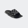 imageadidas Unisex Adult Adilette Comfort Slide SandalCore BlackWhiteWhite