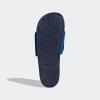 imageadidas Unisex Adult Adilette Comfort Slide SandalDark BlueChalk WhiteBlue Rush