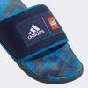 imageadidas Unisex Adult Adilette Comfort Slide SandalDark BlueChalk WhiteBlue Rush
