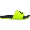 imageadidas Unisex Adult Adilette Comfort Slide SandalLucid LemonBlackBlack